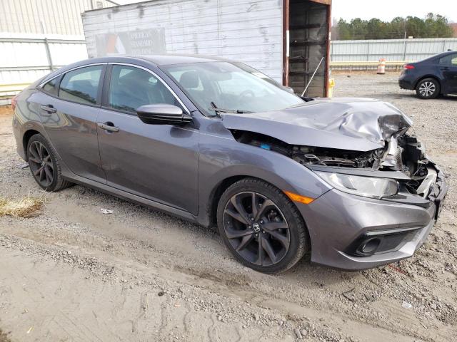 2HGFC2F87LH600168 - 2020 HONDA CIVIC SPORT ნაცრისფერი ფოტო 4