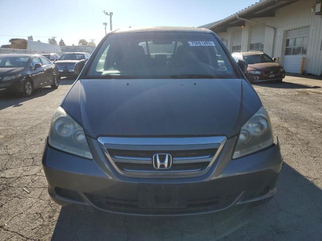 5FNRL38407B103289 - 2007 HONDA ODYSSEY EX GRAY photo 5