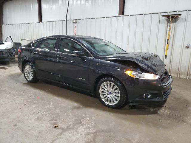 3FA6P0LU1DR252338 - 2013 FORD FUSION SE HYBRID BLACK photo 4