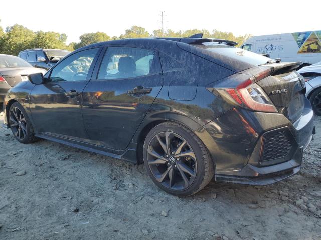 SHHFK7H96JU225086 - 2018 HONDA CIVIC SPORT TOURING BLACK photo 2