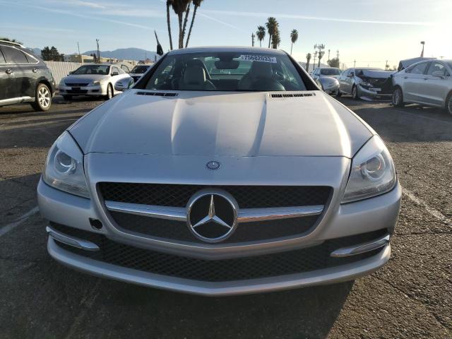 WDDPK4HA5DF056442 - 2013 MERCEDES-BENZ SLK 250 SILVER photo 5