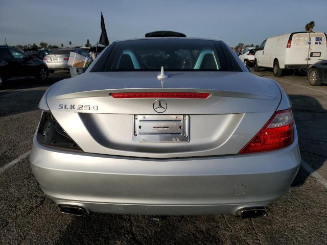 WDDPK4HA5DF056442 - 2013 MERCEDES-BENZ SLK 250 SILVER photo 6