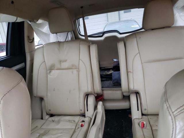 5TDKKRFH2GS501032 - 2016 TOYOTA HIGHLANDER XLE BLACK photo 10