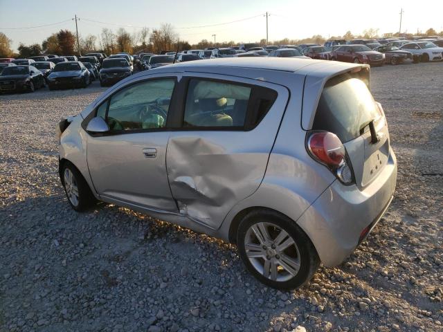 KL8CD6S97EC414455 - 2014 CHEVROLET SPARK 1LT SILVER photo 2