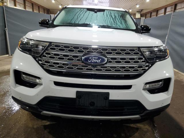 1FMSK8FH3NGA94447 - 2022 FORD EXPLORER LIMITED WHITE photo 5