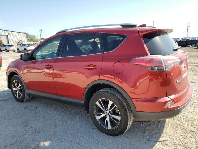 JTMWFREVXHJ110125 - 2017 TOYOTA RAV4 XLE RED photo 2