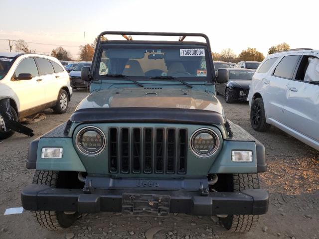 1J4FY29P6XP406679 - 1999 JEEP WRANGLER / SE GREEN photo 5