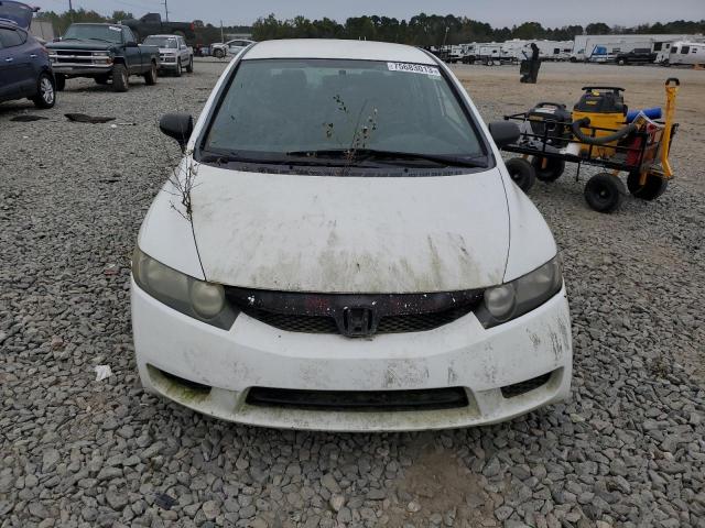 19XFA1F36AE003783 - 2010 HONDA CIVIC VP WHITE photo 5