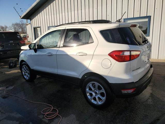 MAJ3P1TE0JC168930 - 2018 FORD ECOSPORT SE WHITE photo 2