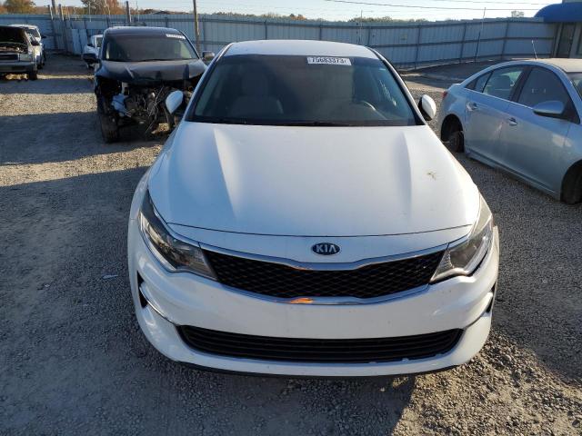 5XXGT4L38GG006835 - 2016 KIA OPTIMA LX WHITE photo 5