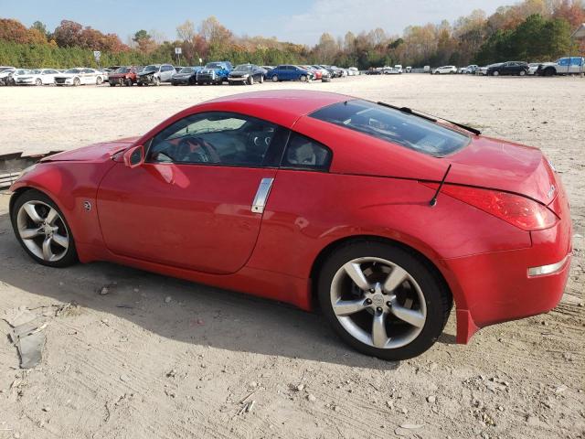 JN1AZ34D46M309905 - 2006 NISSAN 350Z COUPE RED photo 2