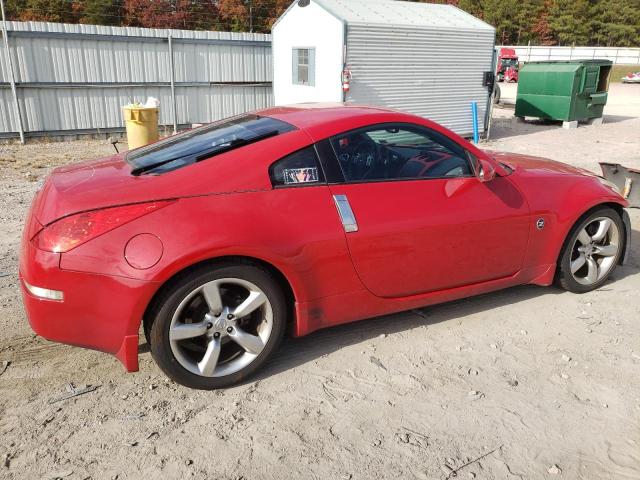 JN1AZ34D46M309905 - 2006 NISSAN 350Z COUPE RED photo 3