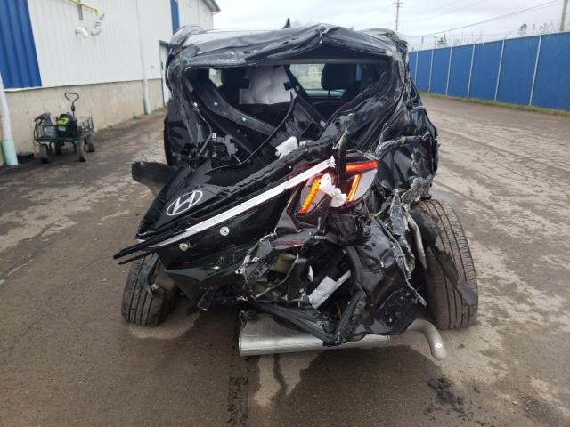 KM8JCCAE0NU114437 - 2022 HYUNDAI TUCSON SEL BLACK photo 6