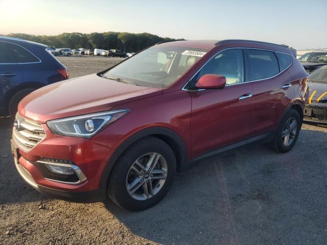 5XYZUDLB9HG394054 - 2017 HYUNDAI SANTA FE RED photo 1