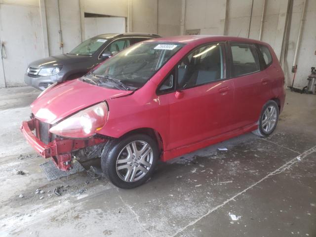 JHMGD38607S027242 - 2007 HONDA FIT S 红色 照片 1