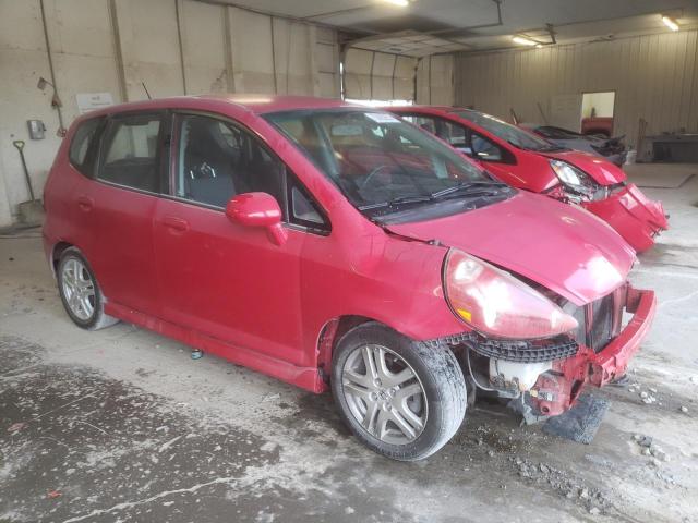 JHMGD38607S027242 - 2007 HONDA FIT S 红色 照片 4
