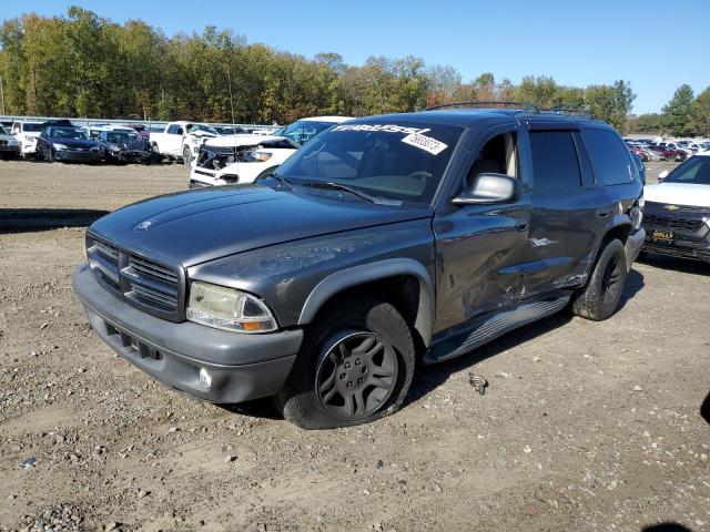 1D4HR38Z03F607677 - 2003 DODGE DURANGO SPORT BLACK photo 1