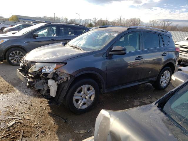 JTMBFREV8FJ034996 - 2015 TOYOTA RAV4 LE GRAY photo 1