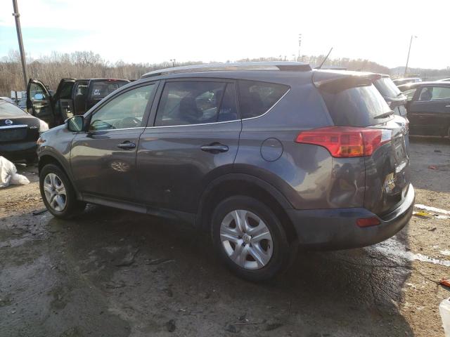 JTMBFREV8FJ034996 - 2015 TOYOTA RAV4 LE GRAY photo 2