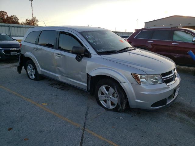 3C4PDCAB3DT584214 - 2013 DODGE JOURNEY SE SILVER photo 4