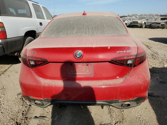 ZARFAEDN0H7533680 - 2017 ALFA ROMEO GIULIA Q4 წითელი ფოტო 6