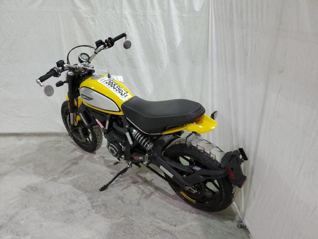 ML0KAFPM6LT002307 - 2020 DUCATI SCRAMBLER DESERT SLED YELLOW photo 3