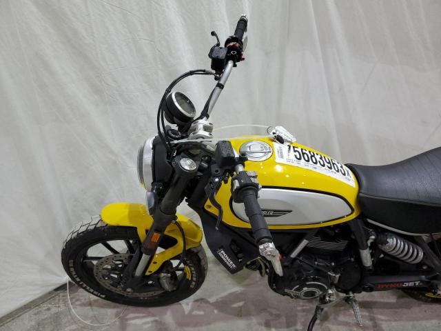 ML0KAFPM6LT002307 - 2020 DUCATI SCRAMBLER DESERT SLED YELLOW photo 9