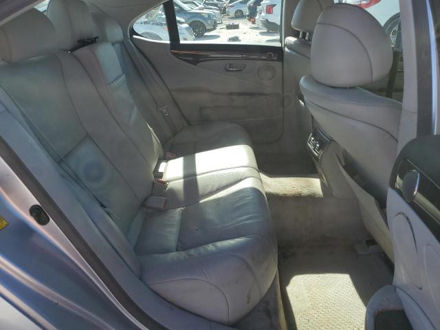 JTHBL46F175031692 - 2007 LEXUS LS 460 SILVER photo 10