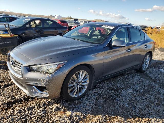 JN1EV7BR7MM754333 - 2021 INFINITI Q50 LUXE GRAY photo 1