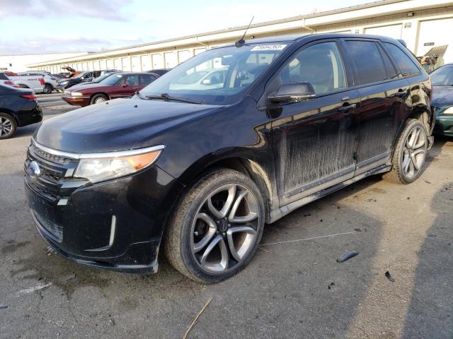 2FMDK4AK2DBC57583 - 2013 FORD EDGE SPORT BLACK photo 1