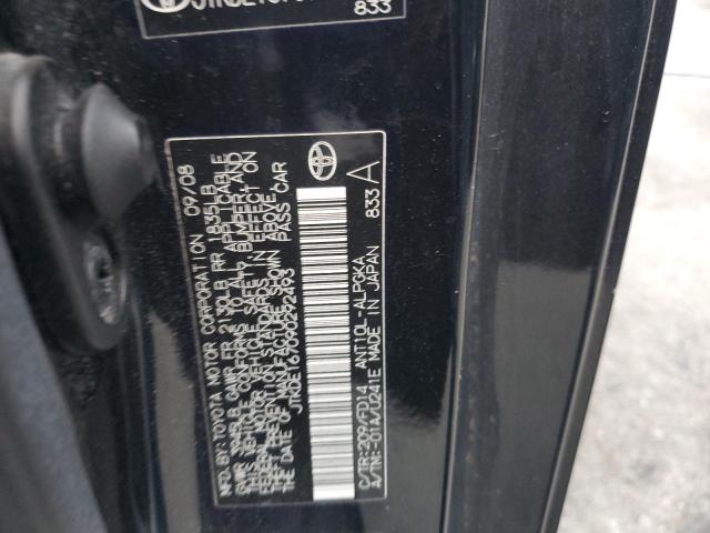 JTKDE167090292493 - 2009 TOYOTA SCION TC 黑色 照片 12