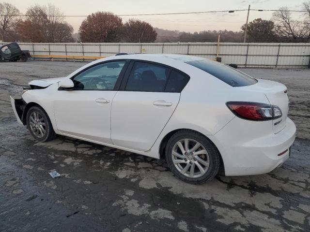 JM1BL1V89C1558691 - 2012 MAZDA 3 I WHITE photo 2