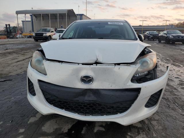 JM1BL1V89C1558691 - 2012 MAZDA 3 I WHITE photo 5