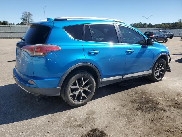 2T3NFREV1GW311956 - 2016 TOYOTA RAV4 SE BLUE photo 3