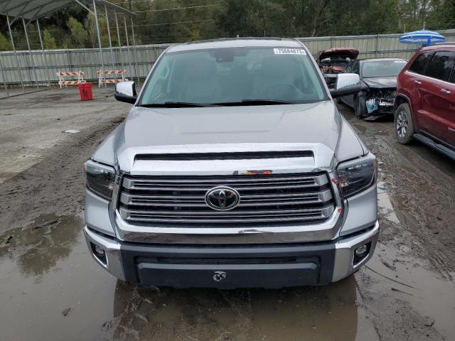 5TFFY5F19MX274262 - 2021 TOYOTA TUNDRA CREWMAX LIMITED SILVER photo 5