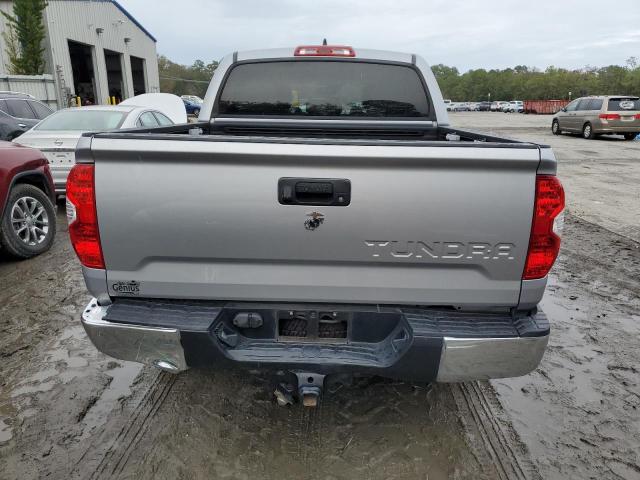 5TFFY5F19MX274262 - 2021 TOYOTA TUNDRA CREWMAX LIMITED SILVER photo 6