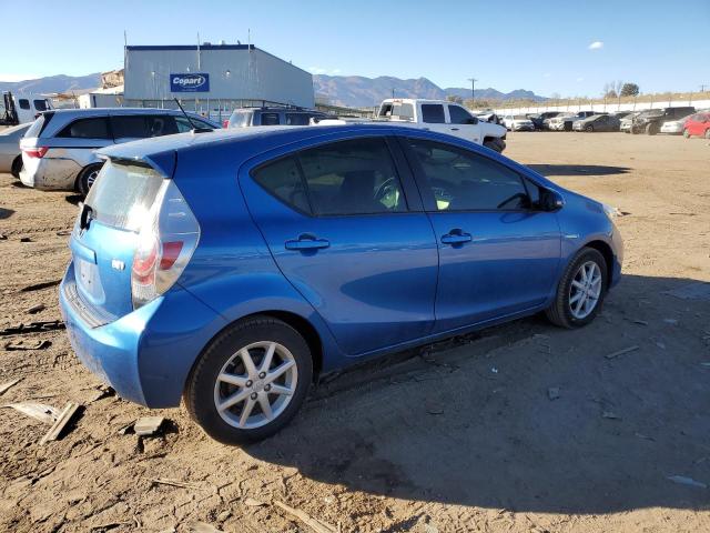 JTDKDTB39E1073231 - 2014 TOYOTA PRIUS C BLUE photo 3