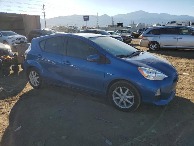 JTDKDTB39E1073231 - 2014 TOYOTA PRIUS C BLUE photo 4