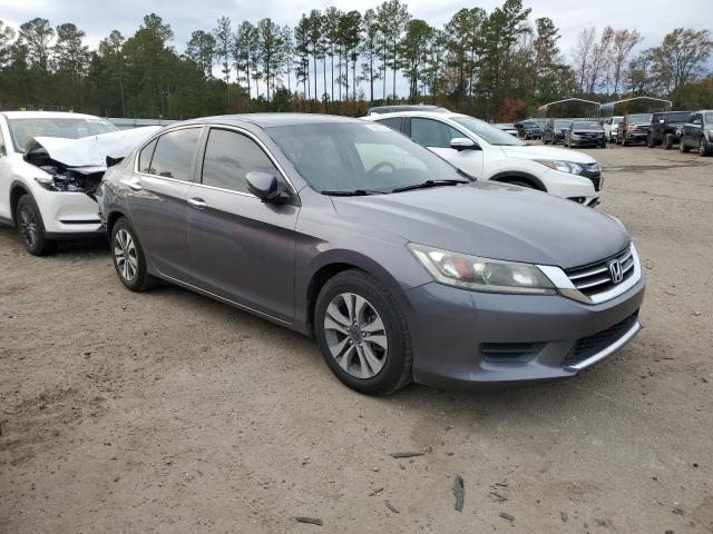 1HGCR2F39EA267074 - 2014 HONDA ACCORD LX GRAY photo 4