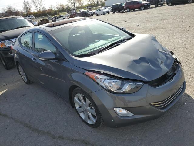 5NPDH4AE0DH215883 - 2013 HYUNDAI ELANTRA GLS SILVER photo 4