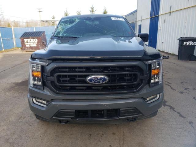 1FTEW1EP8MFD06270 - 2021 FORD F150 SUPERCREW GRAY photo 5