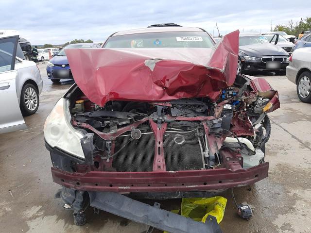 4S3BMCA64C3038495 - 2012 SUBARU LEGACY 2.5I BURGUNDY photo 5