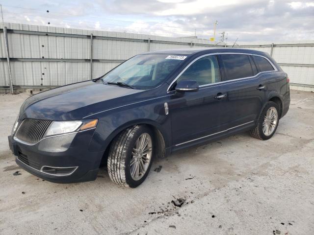 2LMHJ5AT5DBL55191 - 2013 LINCOLN MKT CHARCOAL photo 1
