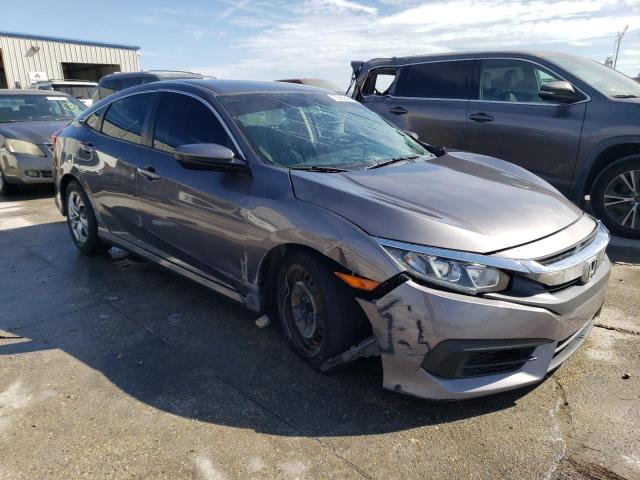 2HGFC2F55JH558666 - 2018 HONDA CIVIC LX GRAY photo 4