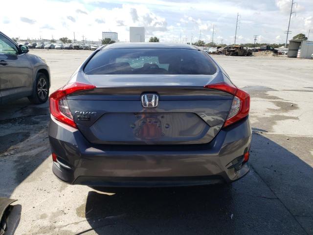 2HGFC2F55JH558666 - 2018 HONDA CIVIC LX GRAY photo 6