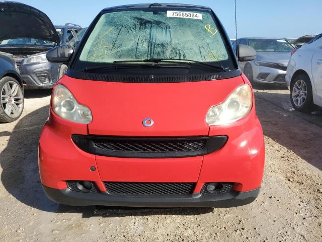 WMEEK31X39K298866 - 2009 SMART FORTWO PASSION RED photo 5