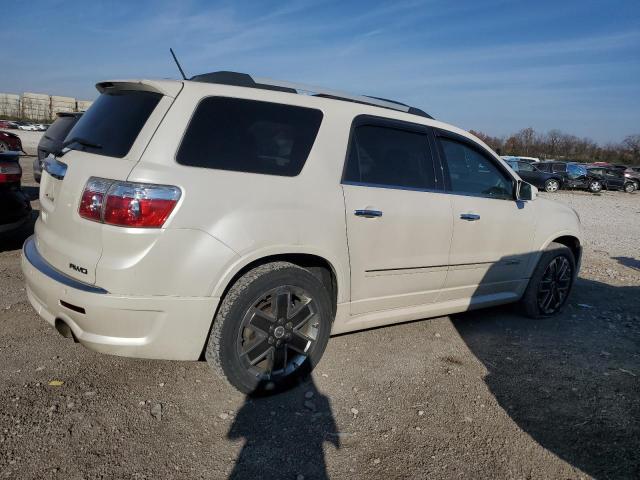 1GKKVTED8CJ189491 - 2012 GMC ACADIA DENALI WHITE photo 3