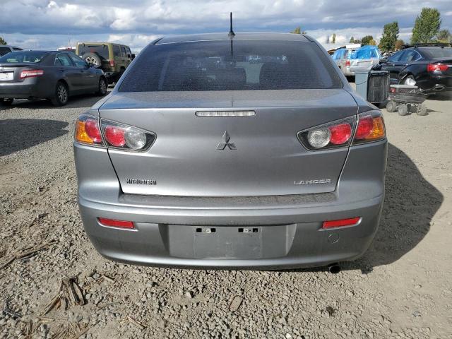 JA32U2FU1FU015741 - 2015 MITSUBISHI LANCER ES SILVER photo 6