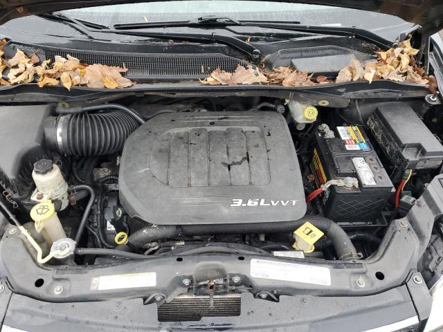 2A4RR8DGXBR758661 - 2011 CHRYSLER TOWN & COU TOURING L BLACK photo 11