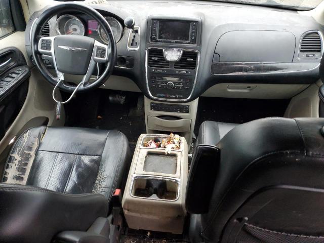 2A4RR8DGXBR758661 - 2011 CHRYSLER TOWN & COU TOURING L BLACK photo 8